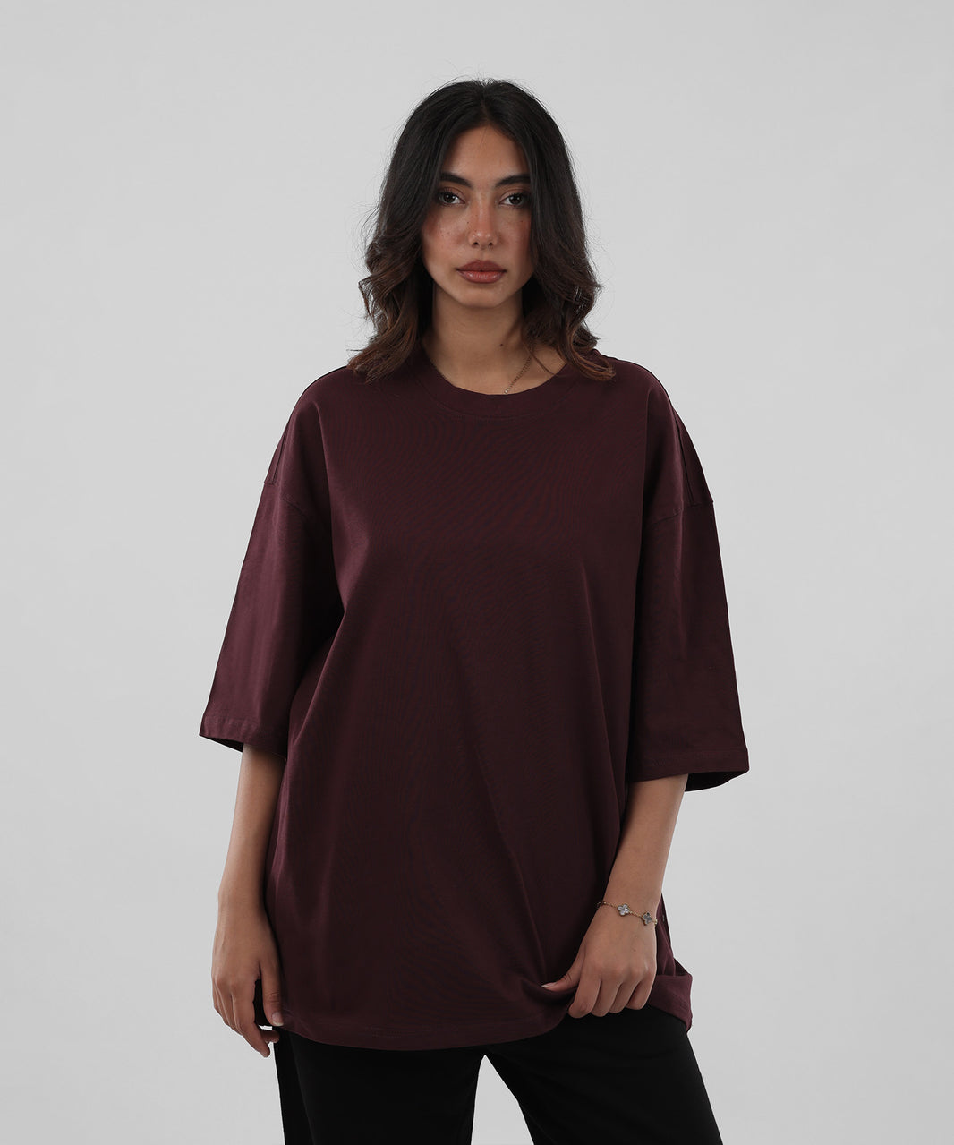 teeagers® Oversized Basic Plain Tee