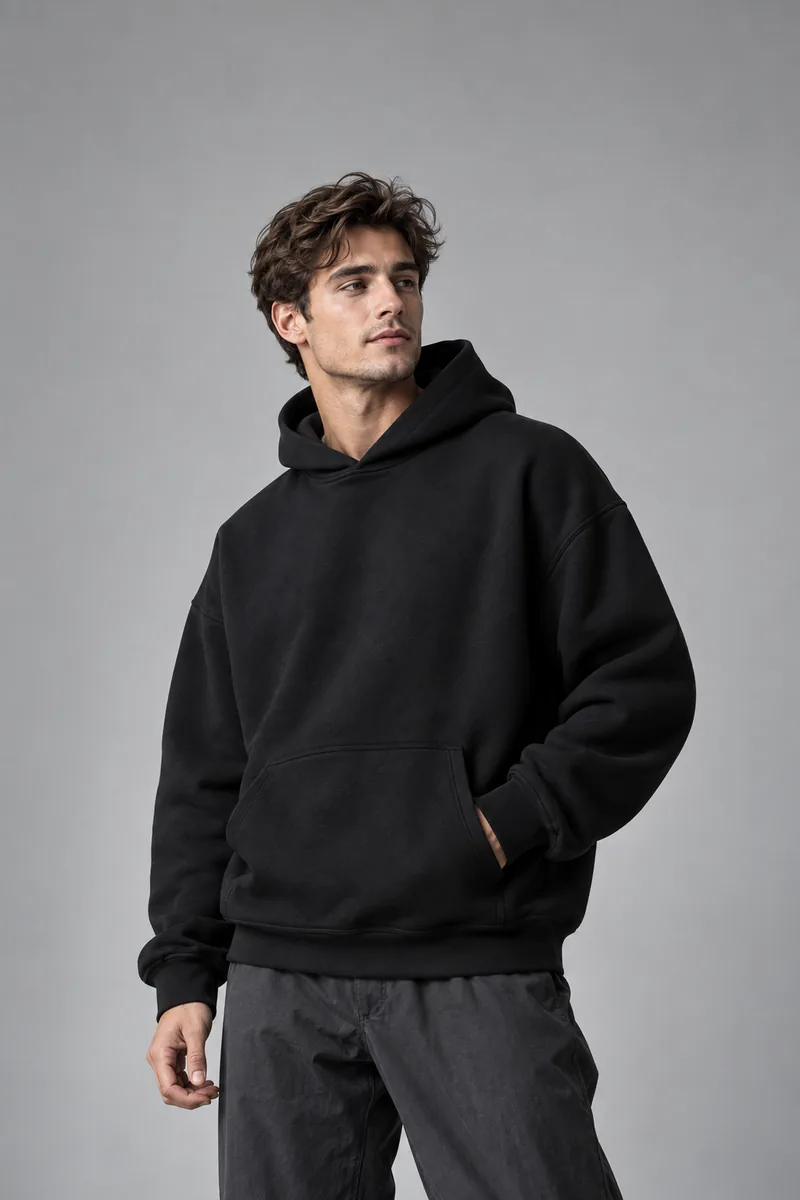 [OH] Oversized Basic Hoodie — photo 2
