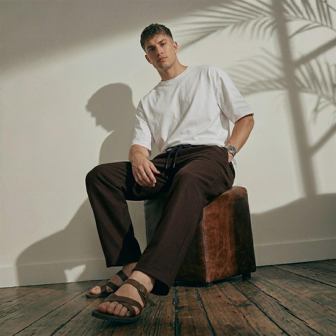 [WLSP] Wide-Leg Cotton Regular Sweatpants