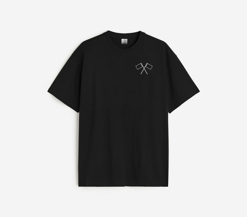 [RT] Relaxed Fit Double Flags T-Shirt