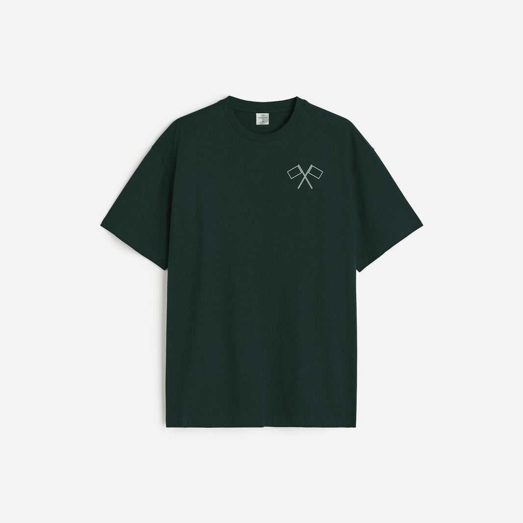 [RT] Relaxed Fit Double Flags T-Shirt