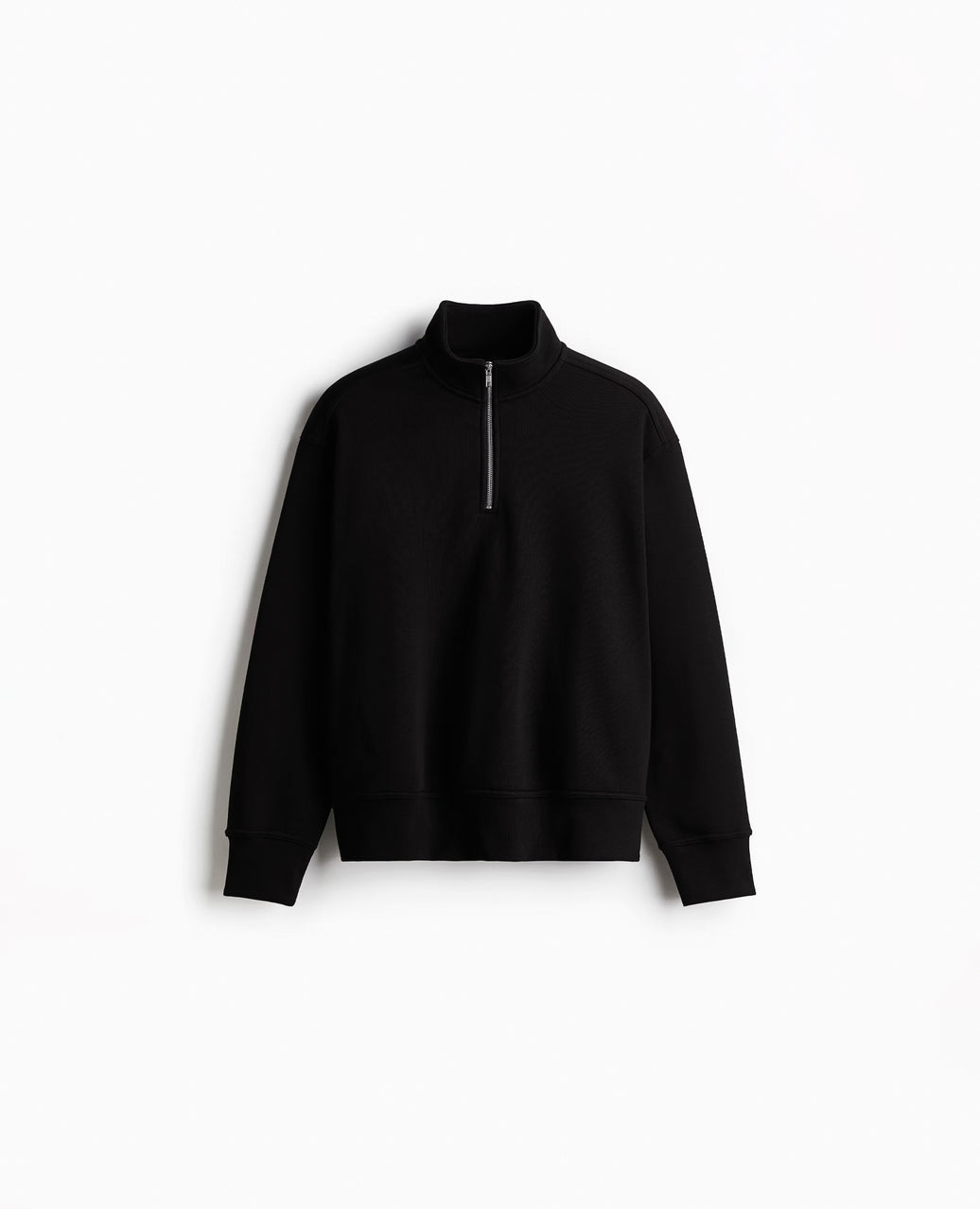 [OZS] Oversized Quarter Zip Sweatshirt