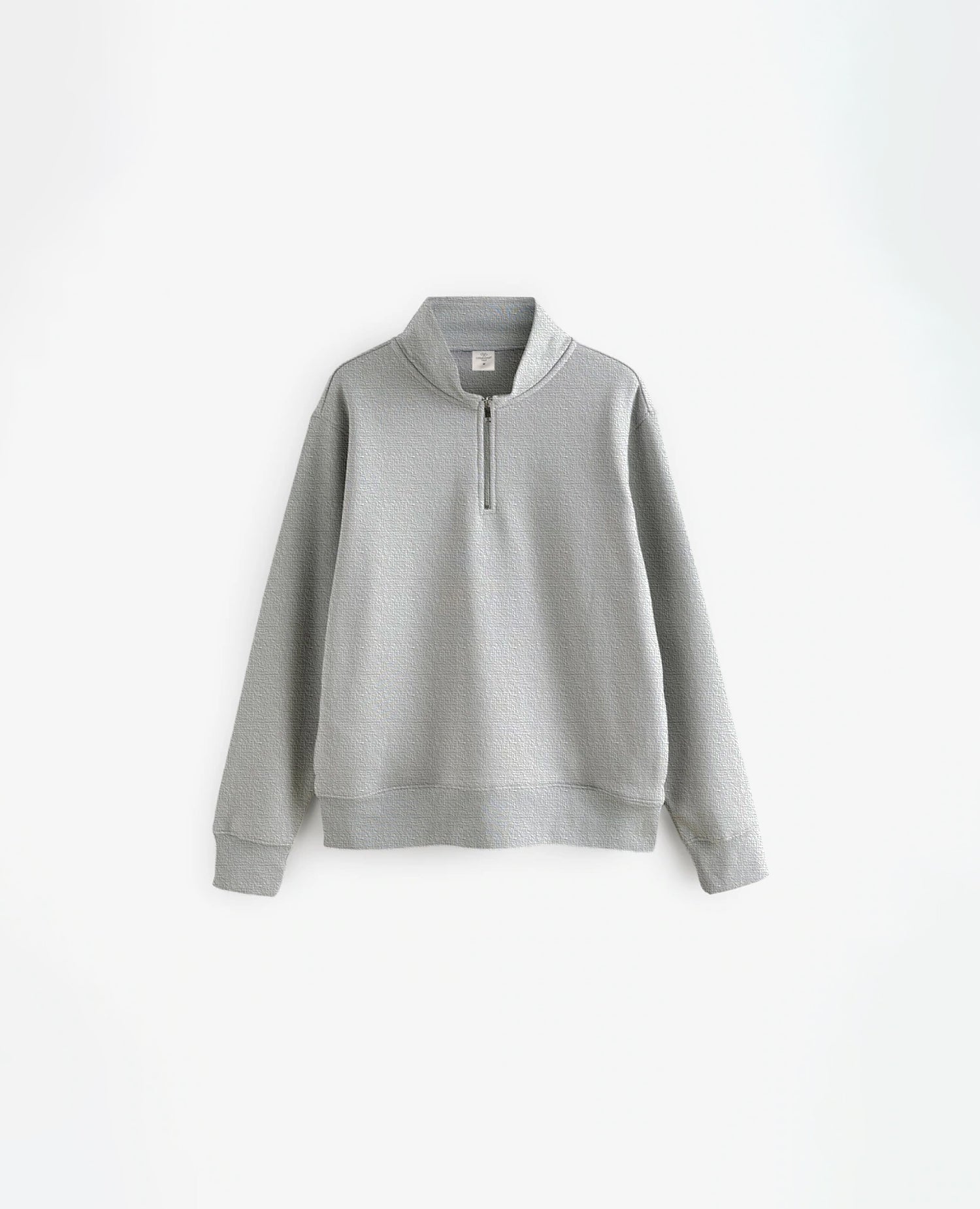 [OZS] Oversized Quarter Zip Sweatshirt
