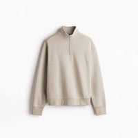 [OZS] Oversized Quarter Zip Sweatshirt