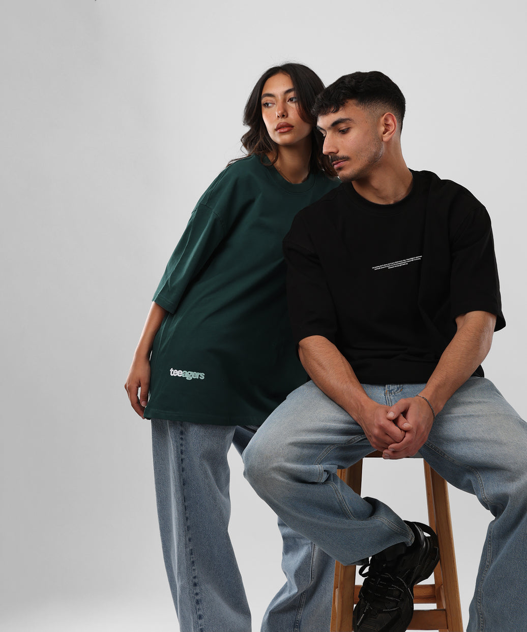 teeagers® BATTLE Oversized Basic T-shirt