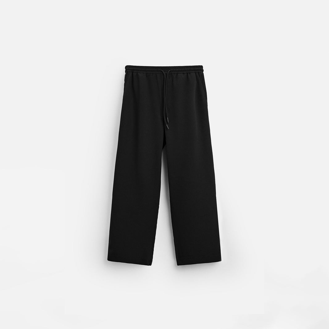 [SP] Wide-Leg Cotton Relaxed Sweatpants