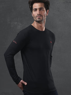 Italia Deluxe | Basic Saturated Cotton Long Sleeve