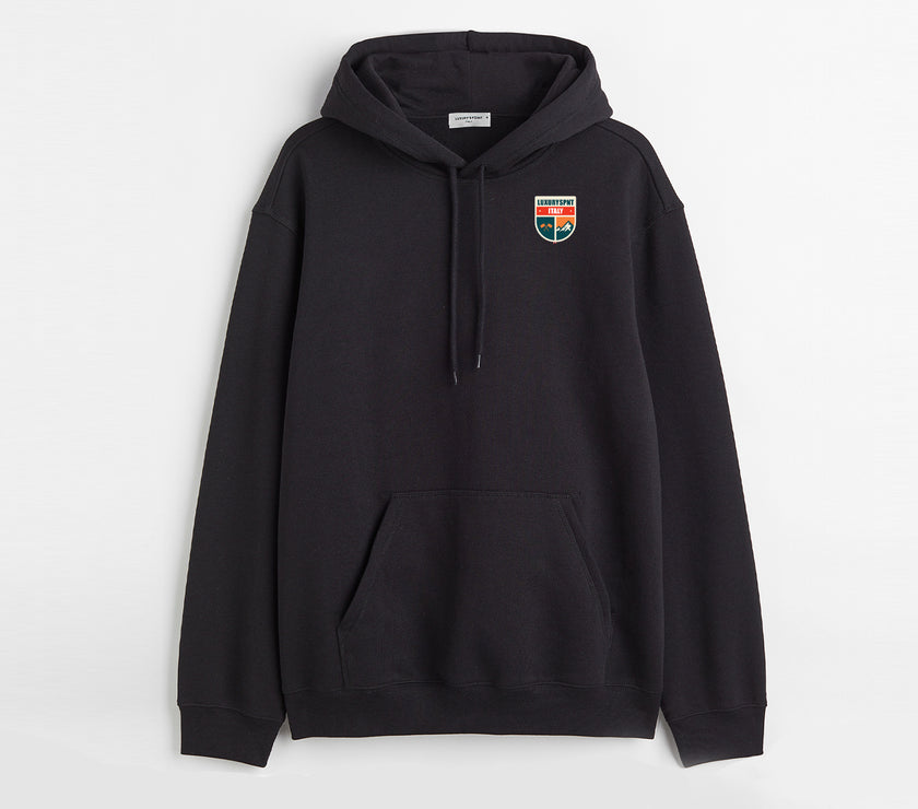 Relaxed Fit Mountain Hoodie