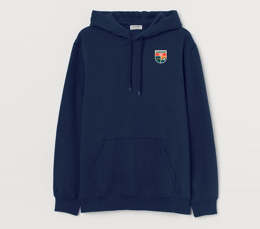 Relaxed Fit Mountain Hoodie