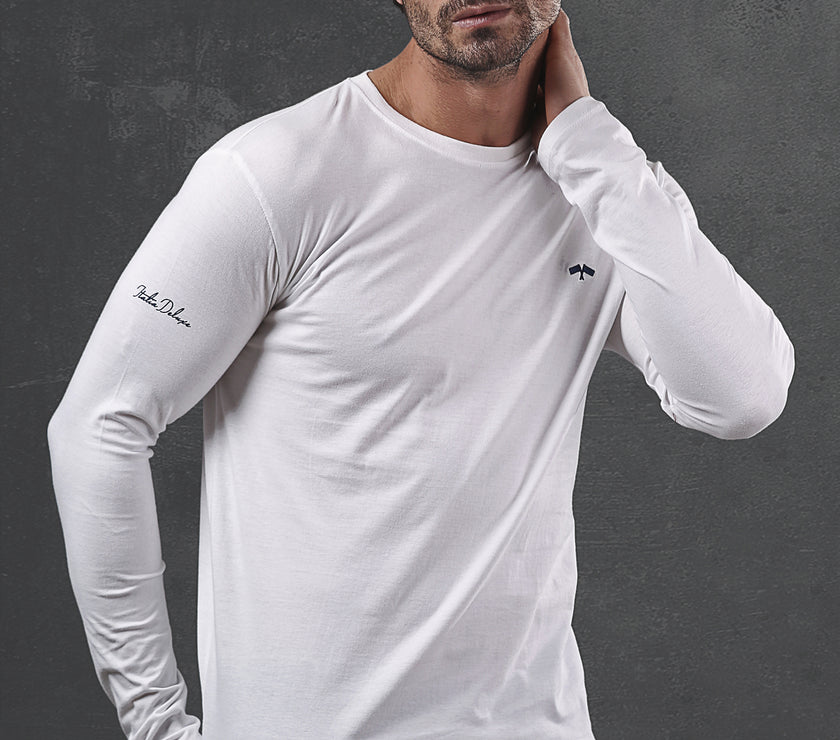 Italia Deluxe | Basic Saturated Cotton Long Sleeve
